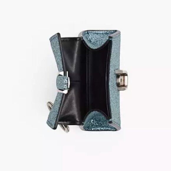 NWT！Marc Jacobs The Nano St. Marc Top Handle Charm -Galactic Glitter - Picture 10 of 11